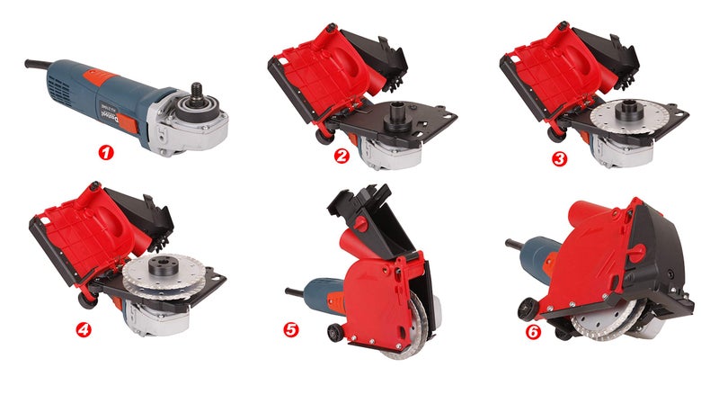 Aidelife Dust Collector Attachment,Cutting Dust Shroud for Angle Grinders 7 inch and 9 inch - Image 2